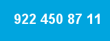 922 450 87 11